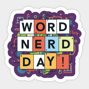 Word Nerd Day – January Sticker